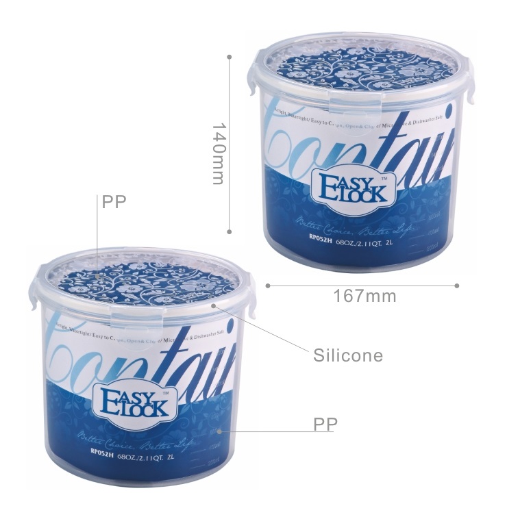 Redbuds Microwave Safe High Quality Containers for Freezing Food