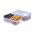 FDA alimentos apilables contenedores para congelar alimentos con separadores