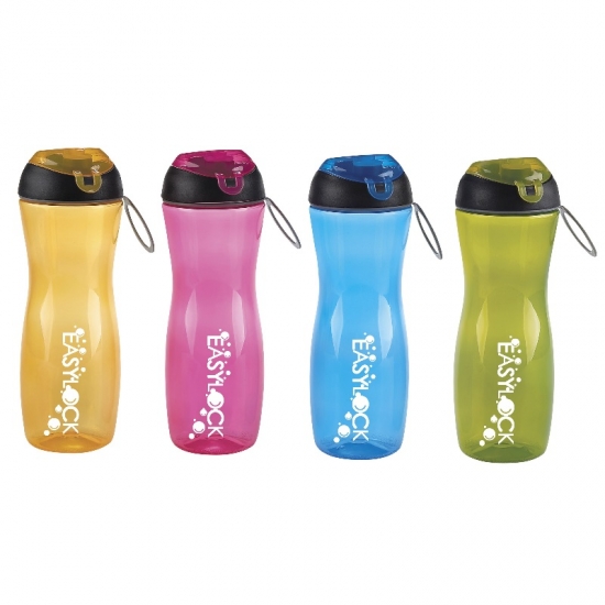 Portable Flip Top Plastic Water Bottles
