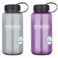 Botellas de agua de 1 litro grande plástico Tritan BPA bicicletas deportes